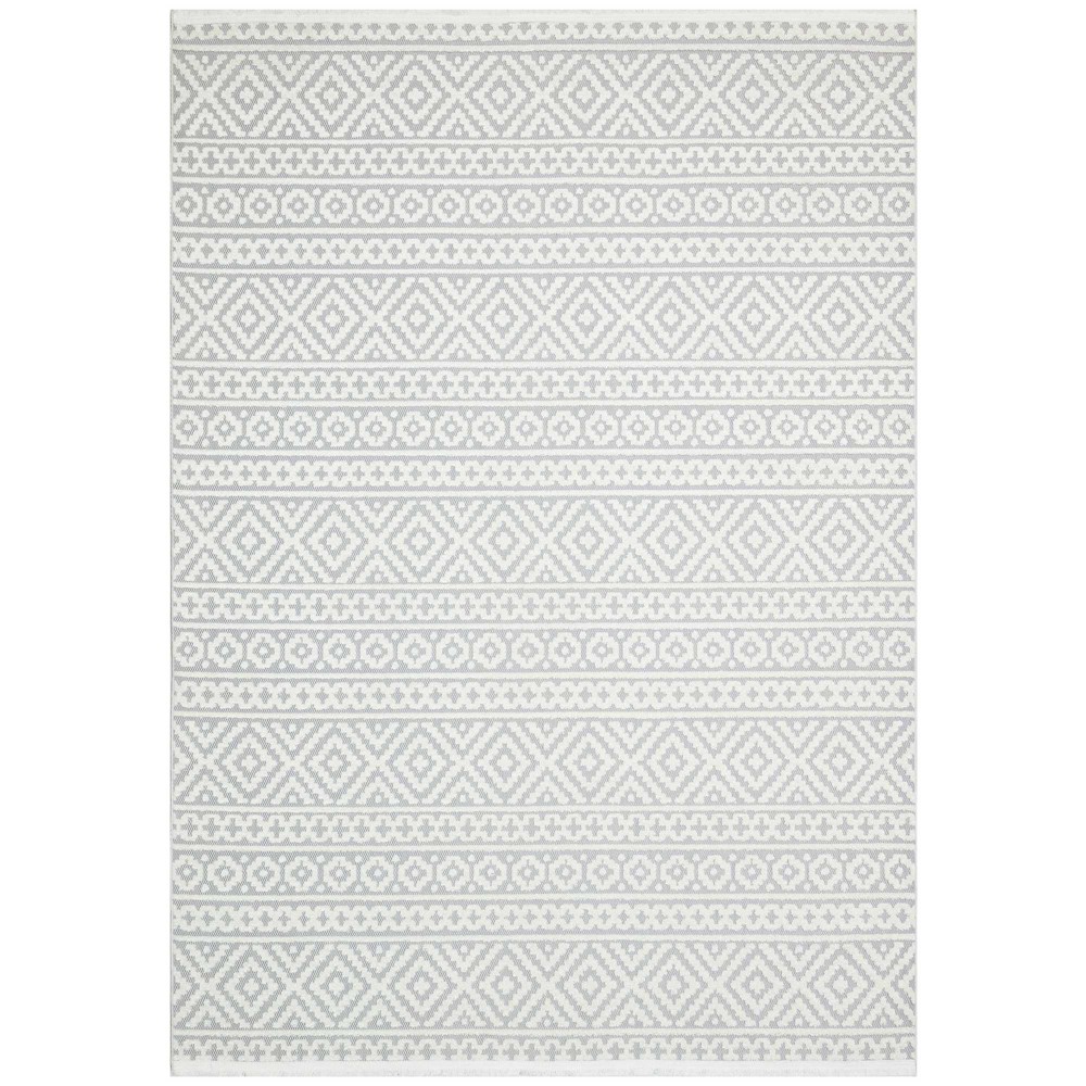 Jazz Jaz06 Indoor Outdoor Rugs in Silver Grey